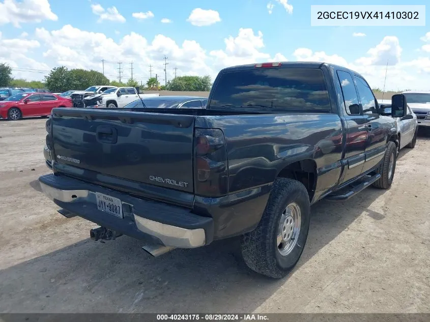 2004 Chevrolet Silverado 1500 Ls VIN: 2GCEC19VX41410302 Lot: 40243175