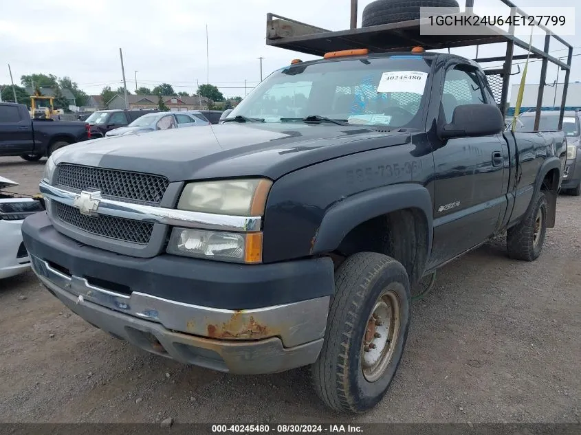 2004 Chevrolet Silverado 2500Hd Work Truck VIN: 1GCHK24U64E127799 Lot: 40245480