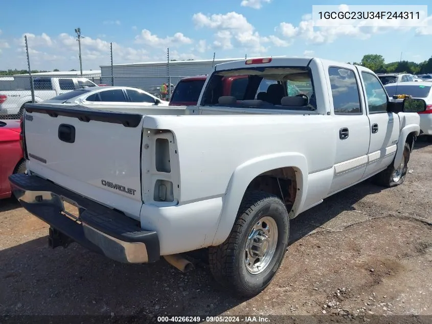 2004 Chevrolet Silverado 2500 Ls VIN: 1GCGC23U34F244311 Lot: 40266249