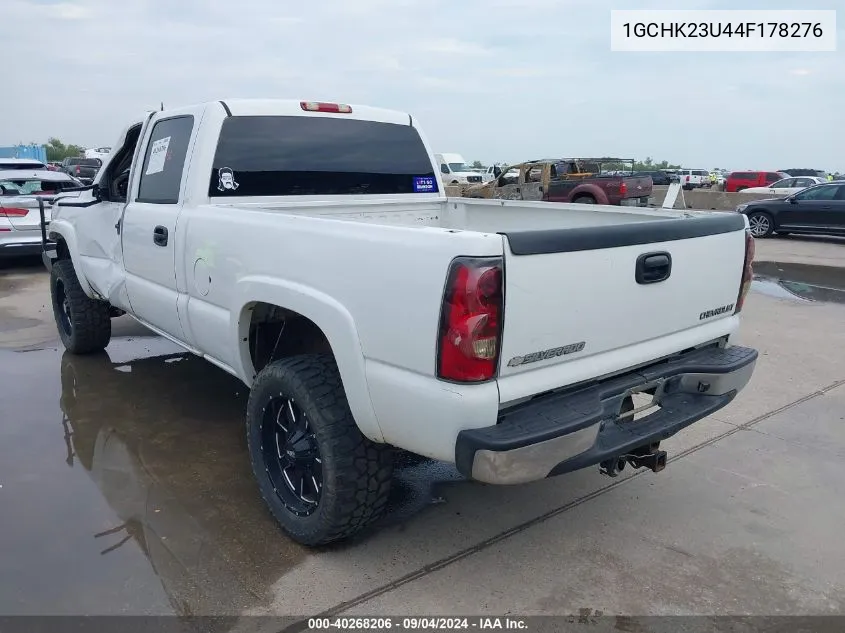 2004 Chevrolet Silverado 2500Hd Lt VIN: 1GCHK23U44F178276 Lot: 40268206