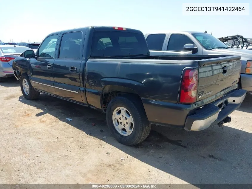 2004 Chevrolet Silverado 1500 Ls VIN: 2GCEC13T941422464 Lot: 40296039