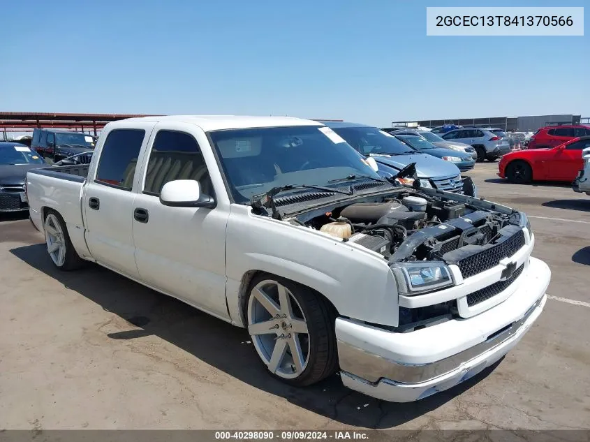 2004 Chevrolet Silverado 1500 Ls VIN: 2GCEC13T841370566 Lot: 40298090