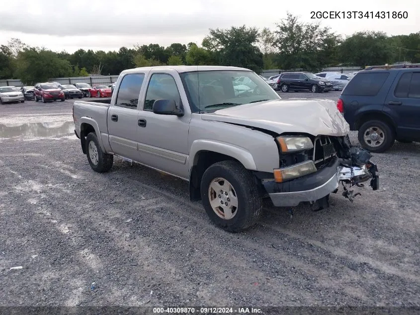 2004 Chevrolet Silverado K1500 VIN: 2GCEK13T341431860 Lot: 40309870