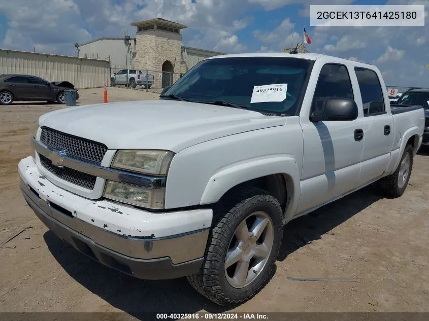 2GCEK13T641425180 2004 Chevrolet Silverado 1500 Z71