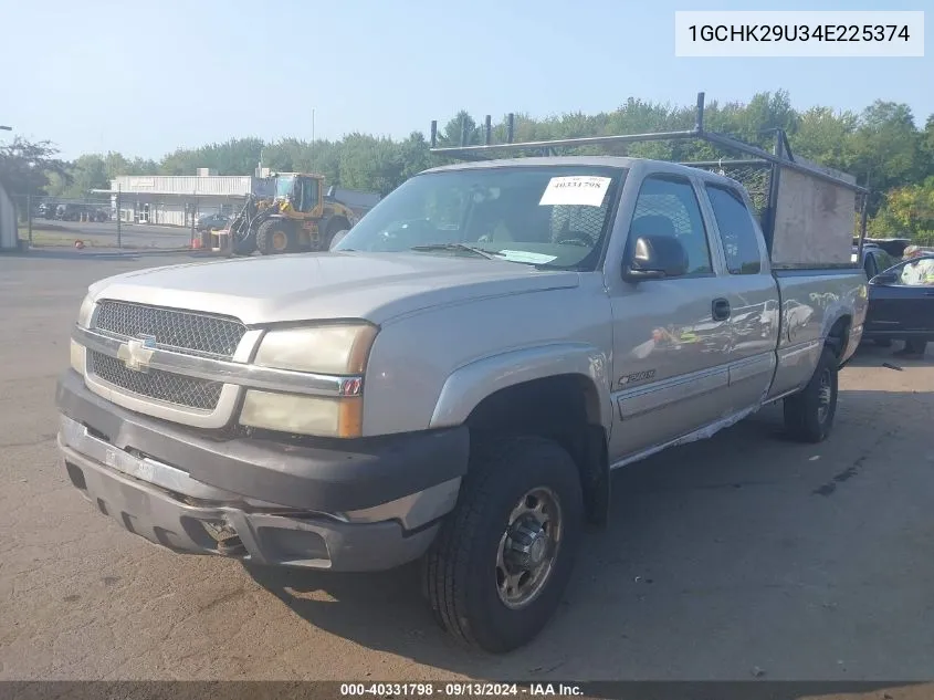 2004 Chevrolet Silverado 2500Hd Ls VIN: 1GCHK29U34E225374 Lot: 40331798