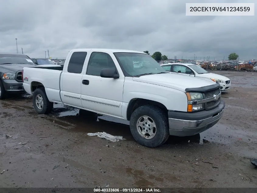 2GCEK19V641234559 2004 Chevrolet Silverado 1500 Ls