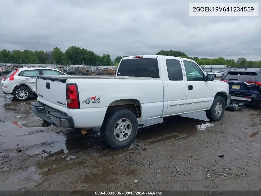 2004 Chevrolet Silverado 1500 Ls VIN: 2GCEK19V641234559 Lot: 40333606