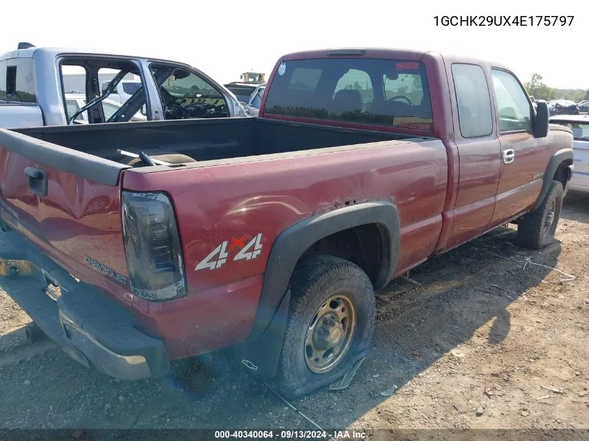 2004 Chevrolet Silverado 2500Hd Lt VIN: 1GCHK29UX4E175797 Lot: 40340064