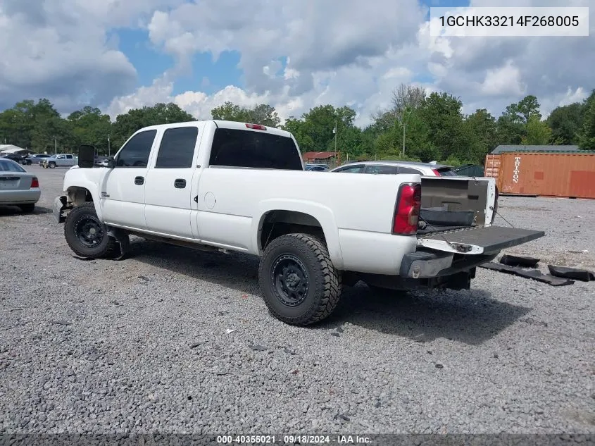 1GCHK33214F268005 2004 Chevrolet Silverado 3500 Ls