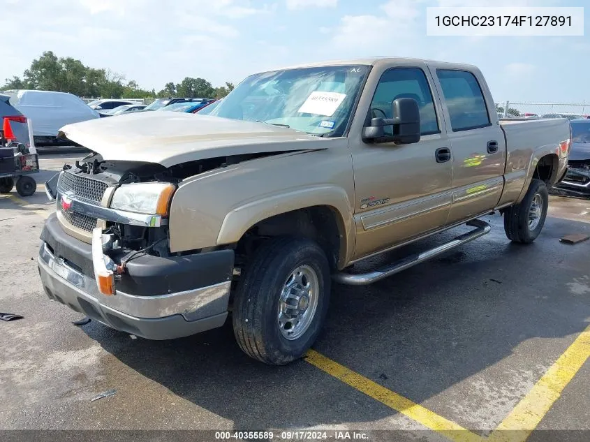 2004 Chevrolet Silverado 2500Hd Ls VIN: 1GCHC23174F127891 Lot: 40355589