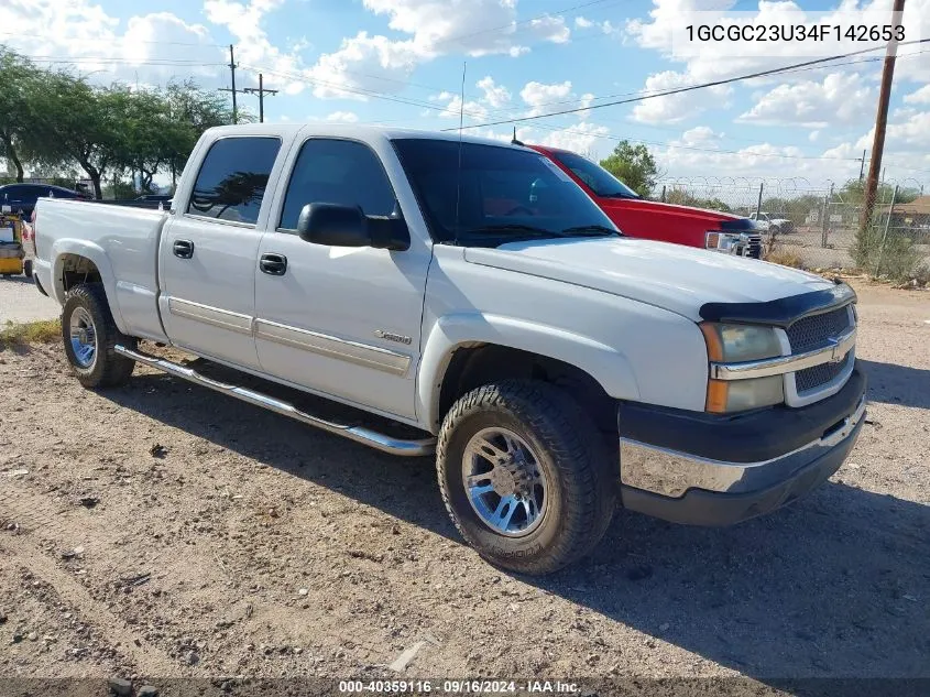 2004 Chevrolet Silverado 2500 Lt VIN: 1GCGC23U34F142653 Lot: 40359116