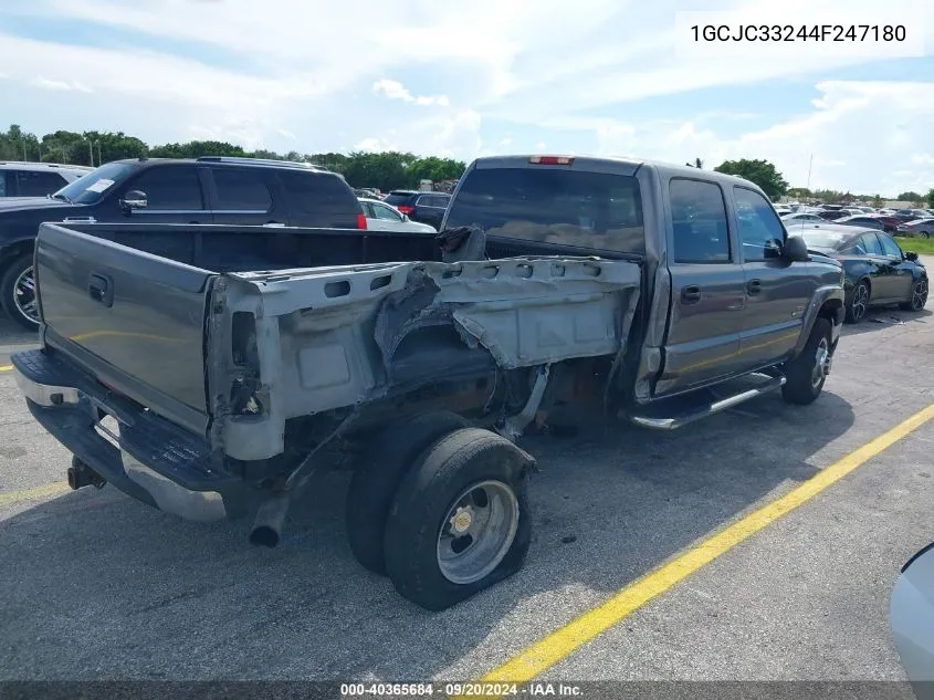 1GCJC33244F247180 2004 Chevrolet Silverado 3500 Lt