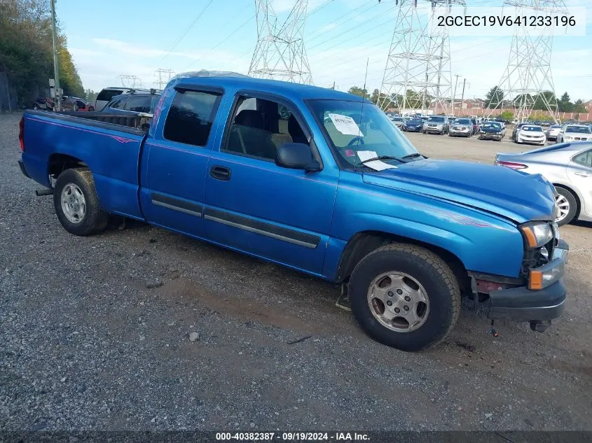 2004 Chevrolet Silverado 1500 Ls VIN: 2GCEC19V641233196 Lot: 40382387