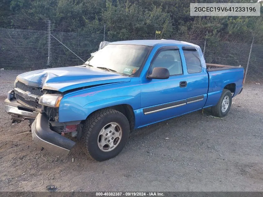 2004 Chevrolet Silverado 1500 Ls VIN: 2GCEC19V641233196 Lot: 40382387