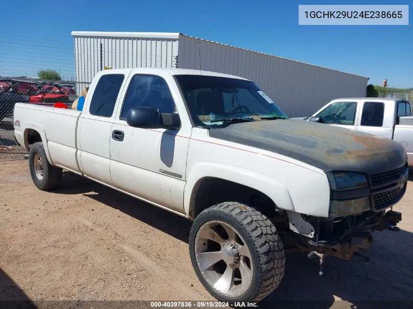 2004 Chevrolet Silverado 2500Hd Ls VIN: 1GCHK29U24E238665 Lot: 40397836