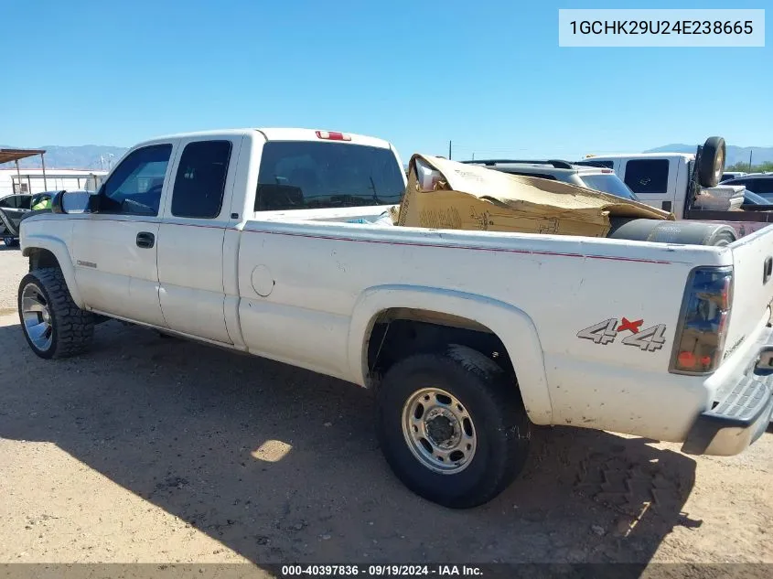 2004 Chevrolet Silverado 2500Hd Ls VIN: 1GCHK29U24E238665 Lot: 40397836