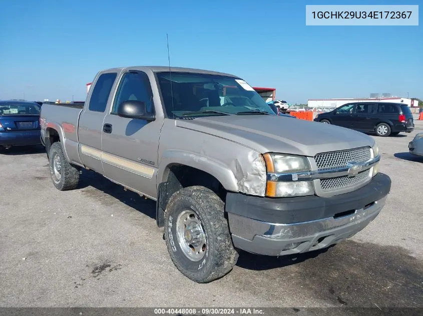 2004 Chevrolet Silverado 2500Hd Ls VIN: 1GCHK29U34E172367 Lot: 40448008