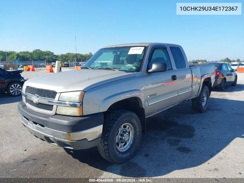 2004 Chevrolet Silverado 2500Hd Ls VIN: 1GCHK29U34E172367 Lot: 40448008