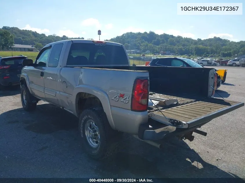 2004 Chevrolet Silverado 2500Hd Ls VIN: 1GCHK29U34E172367 Lot: 40448008