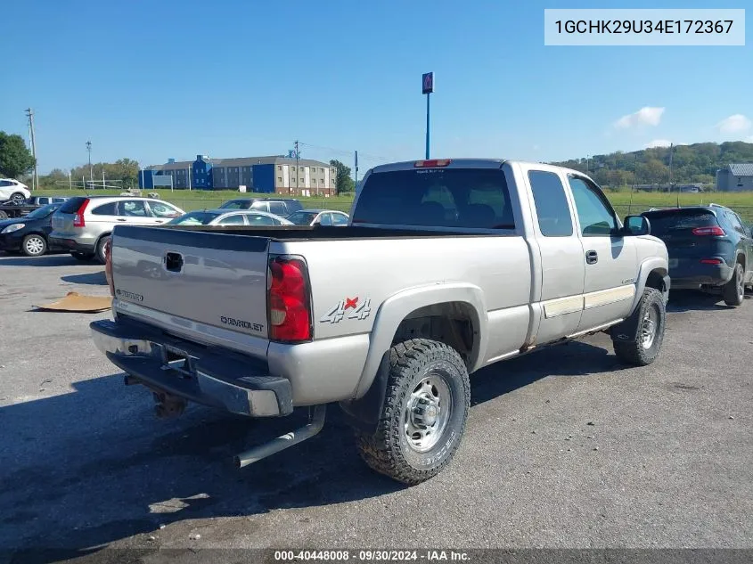 2004 Chevrolet Silverado 2500Hd Ls VIN: 1GCHK29U34E172367 Lot: 40448008