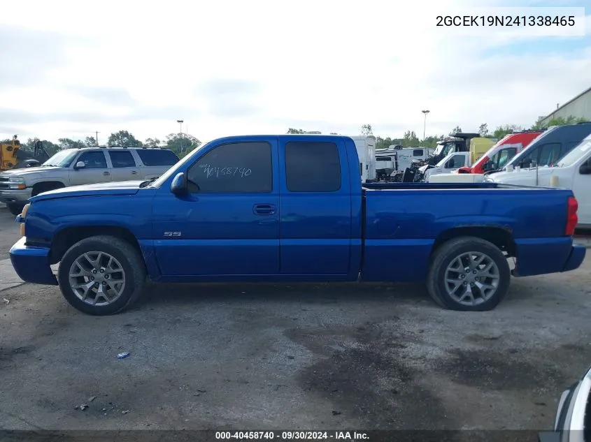 2GCEK19N241338465 2004 Chevrolet Silverado 1500 K1500