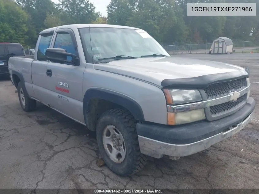 2004 Chevrolet Silverado 1500 Work Truck VIN: 1GCEK19TX4E271966 Lot: 40461462