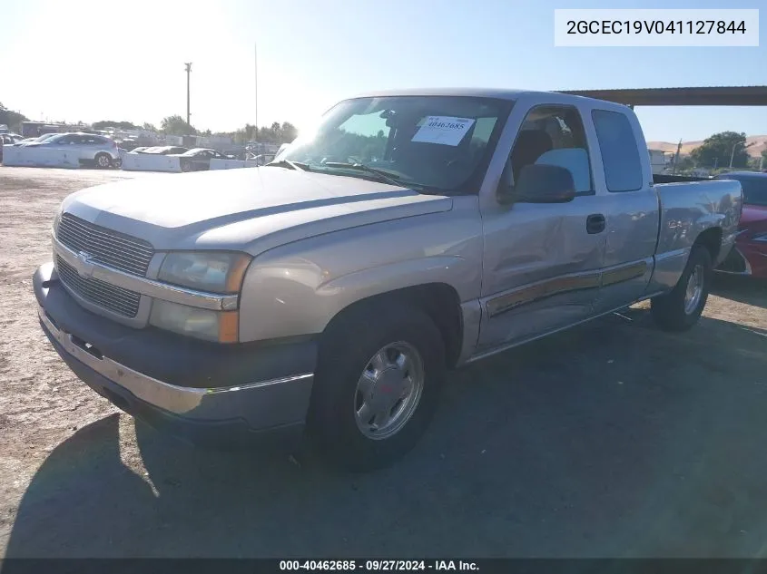 2004 Chevrolet Silverado 1500 Ls VIN: 2GCEC19V041127844 Lot: 40462685