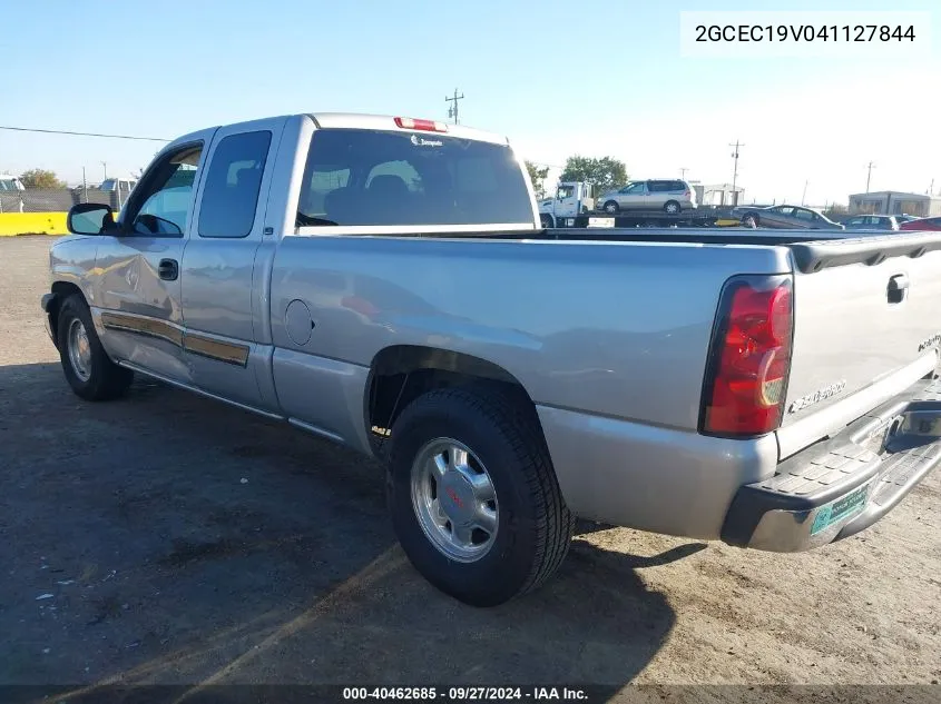 2004 Chevrolet Silverado 1500 Ls VIN: 2GCEC19V041127844 Lot: 40462685