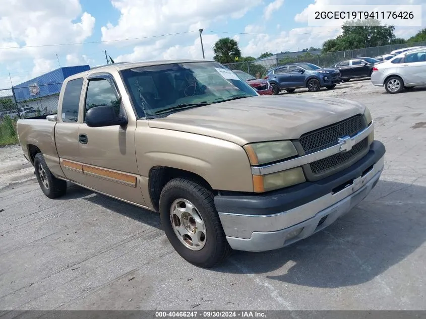 2GCEC19T941176426 2004 Chevrolet Silverado 1500 Ls