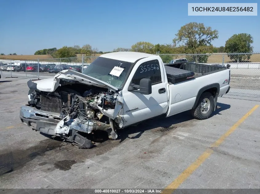 2004 Chevrolet Silverado 2500Hd Work Truck VIN: 1GCHK24U84E256482 Lot: 40510027