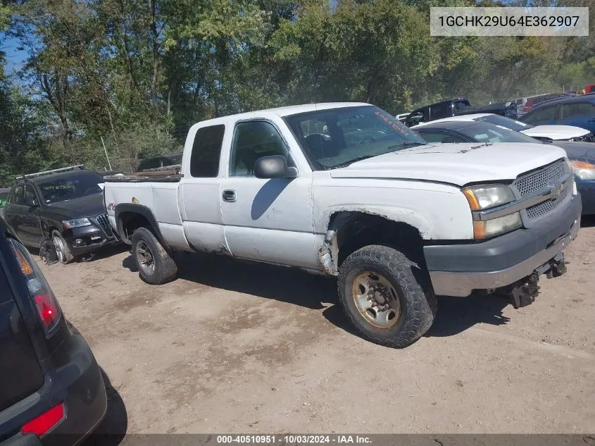 2004 Chevrolet Silverado 2500Hd Work Truck VIN: 1GCHK29U64E362907 Lot: 40510951