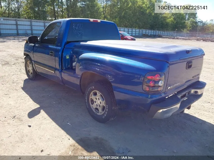 2004 Chevrolet Silverado 1500 Ls VIN: 1GCEC14T04Z225141 Lot: 40523452