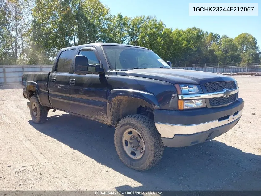 2004 Chevrolet Silverado 2500Hd Ls VIN: 1GCHK23244F212067 Lot: 40544217