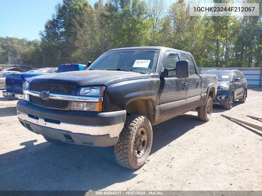 2004 Chevrolet Silverado 2500Hd Ls VIN: 1GCHK23244F212067 Lot: 40544217