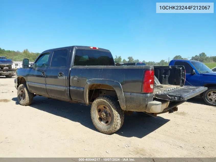 2004 Chevrolet Silverado 2500Hd Ls VIN: 1GCHK23244F212067 Lot: 40544217