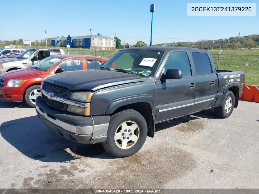 2004 Chevrolet Silverado K1500 VIN: 2GCEK13T241379220 Lot: 40545420