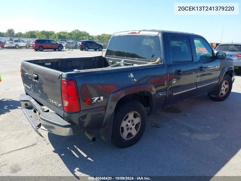 2004 Chevrolet Silverado K1500 VIN: 2GCEK13T241379220 Lot: 40545420