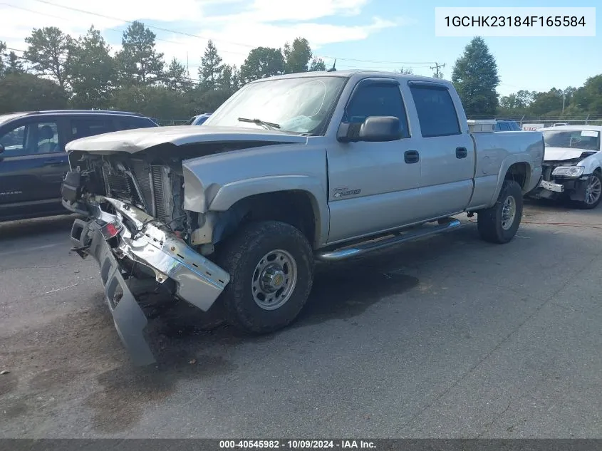 2004 Chevrolet Silverado 2500Hd Lt VIN: 1GCHK23184F165584 Lot: 40545982