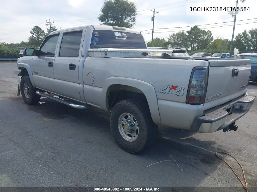 2004 Chevrolet Silverado 2500Hd Lt VIN: 1GCHK23184F165584 Lot: 40545982