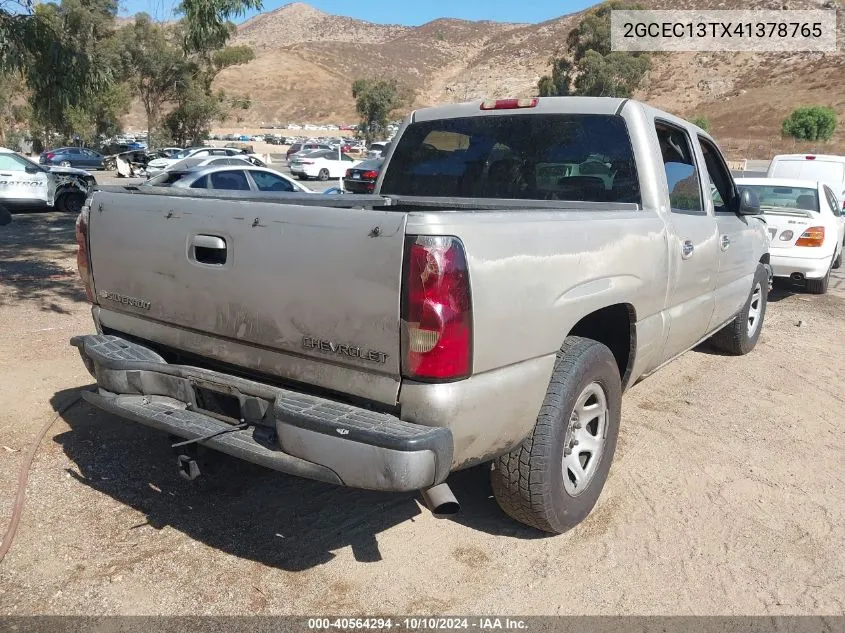 2GCEC13TX41378765 2004 Chevrolet Silverado 1500 Ls