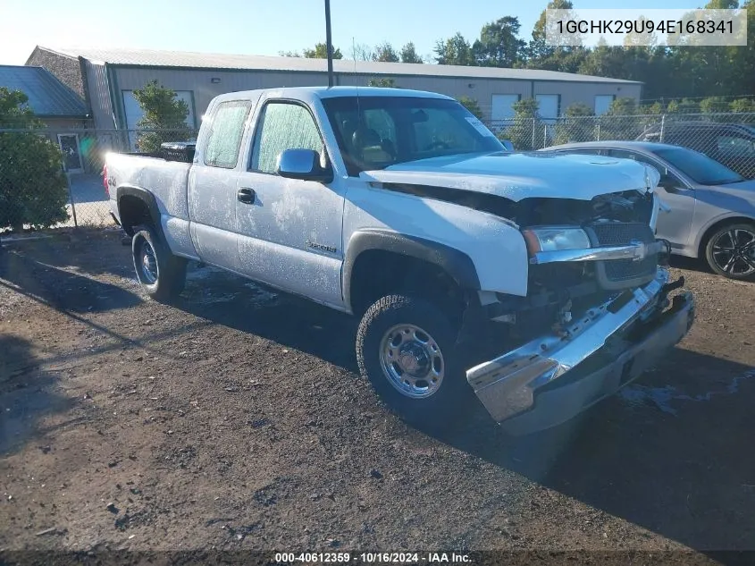 2004 Chevrolet Silverado 2500Hd Work Truck VIN: 1GCHK29U94E168341 Lot: 40612359