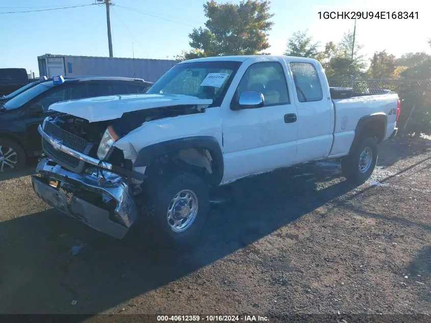 2004 Chevrolet Silverado 2500Hd Work Truck VIN: 1GCHK29U94E168341 Lot: 40612359