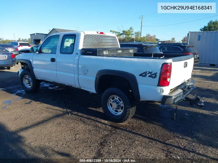 2004 Chevrolet Silverado 2500Hd Work Truck VIN: 1GCHK29U94E168341 Lot: 40612359