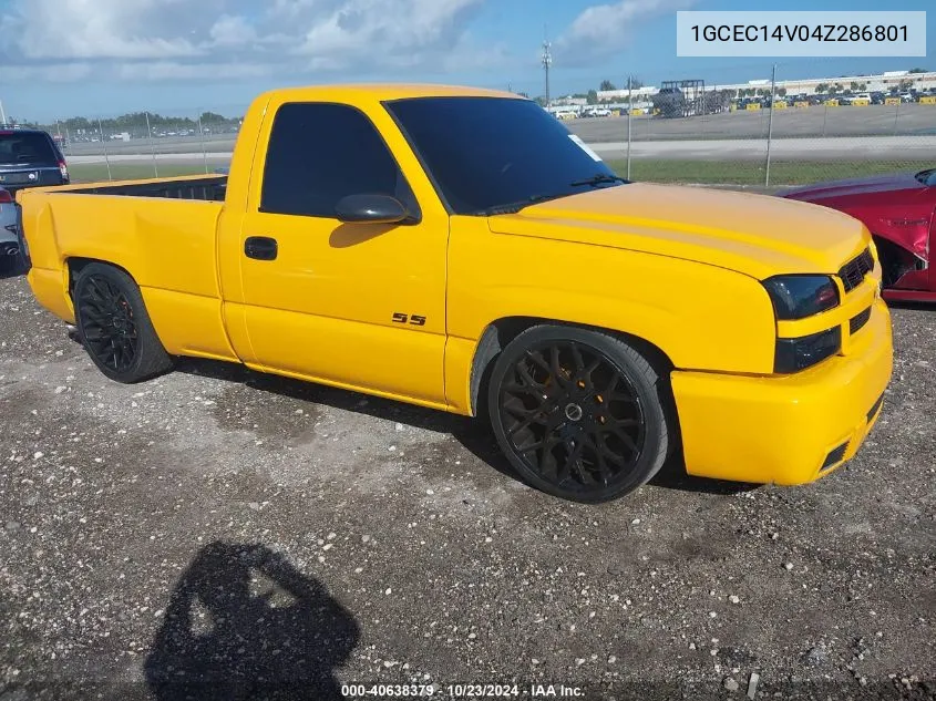 1GCEC14V04Z286801 2004 Chevrolet Silverado 1500 Work Truck