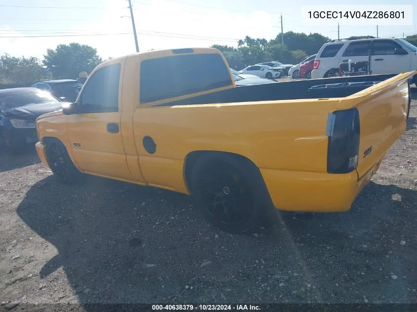 1GCEC14V04Z286801 2004 Chevrolet Silverado 1500 Work Truck