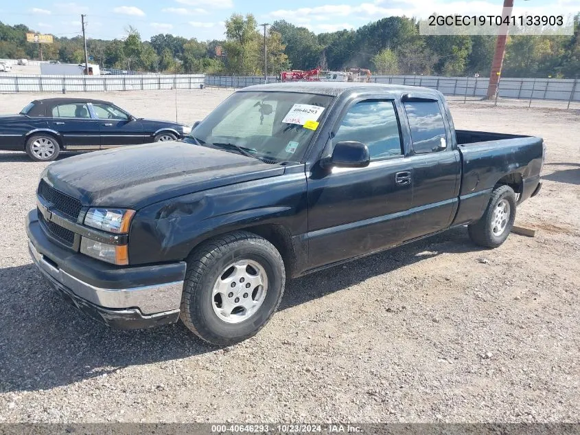 2004 Chevrolet Silverado 1500 Ls VIN: 2GCEC19T041133903 Lot: 40646293