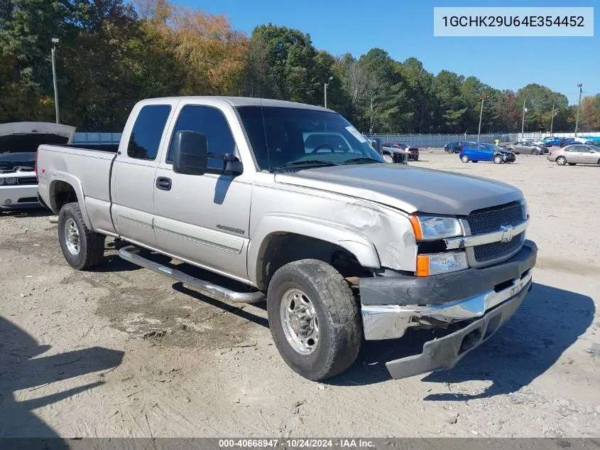 2004 Chevrolet Silverado 2500Hd Ls VIN: 1GCHK29U64E354452 Lot: 40668947