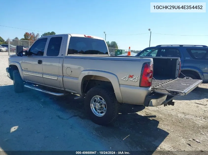 2004 Chevrolet Silverado 2500Hd Ls VIN: 1GCHK29U64E354452 Lot: 40668947