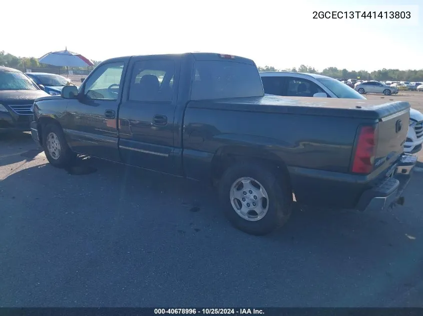 2004 Chevrolet Silverado 1500 Ls VIN: 2GCEC13T441413803 Lot: 40678996