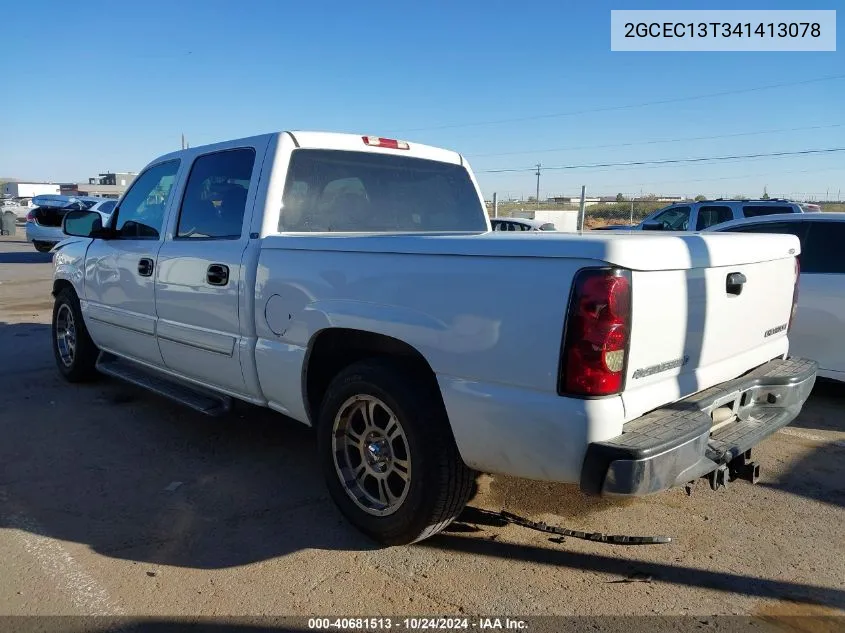 2004 Chevrolet Silverado 1500 Lt VIN: 2GCEC13T341413078 Lot: 40681513